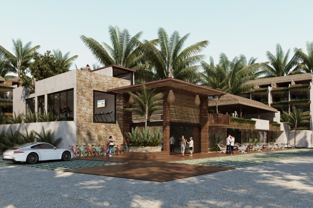 Superbe studio 1 chambre de luxe à vendre à Tulum